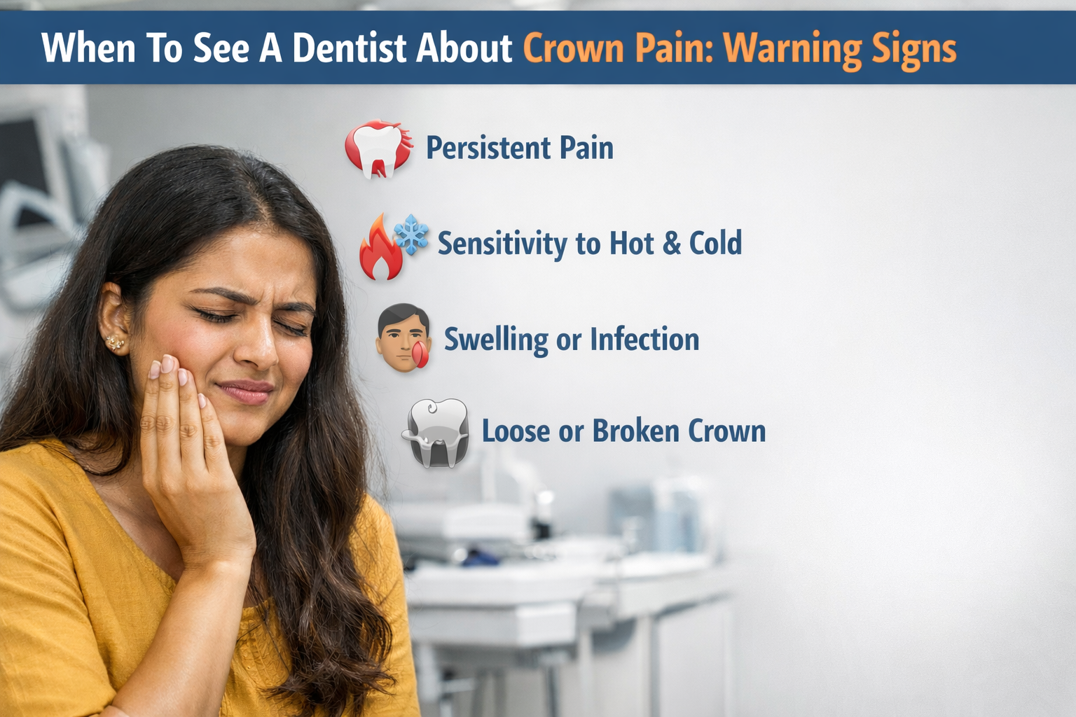 find crown pain relief with Dr. Amit Thareja in Pune.