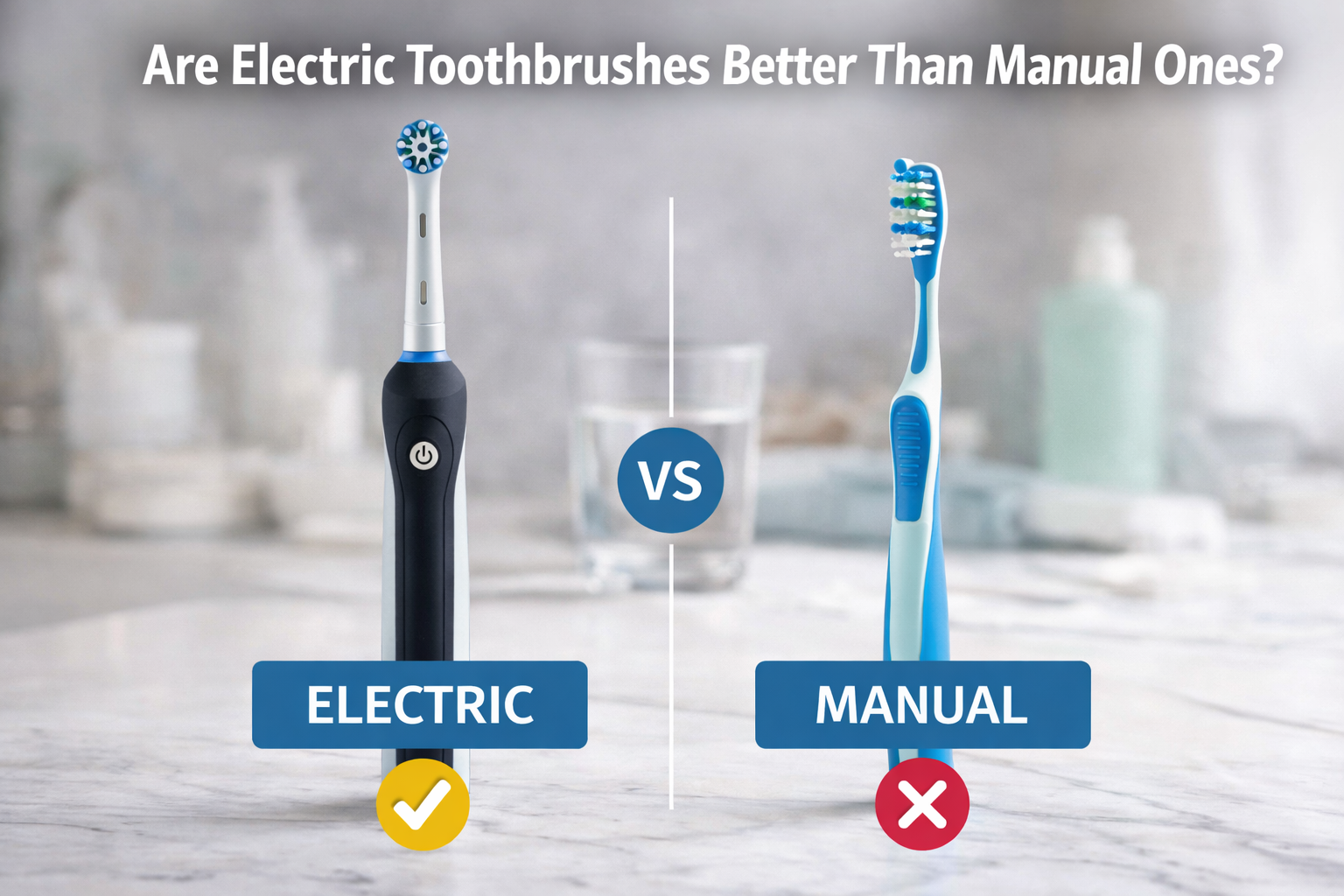 Find expert dental advice from Dr. Amit Thareja comparing electric and manual toothbrushes in Pune.