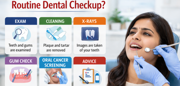 What Happens During a Routine Dental Checkup?
