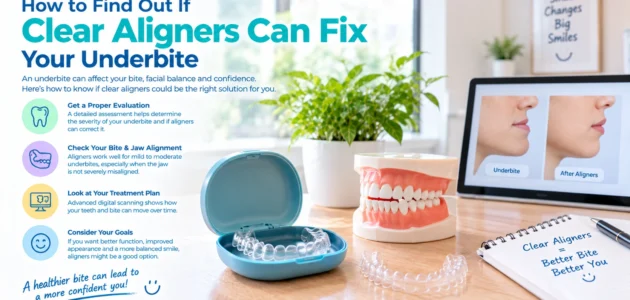 How to Find Out If Clear Aligners Can Fix Your Underbite